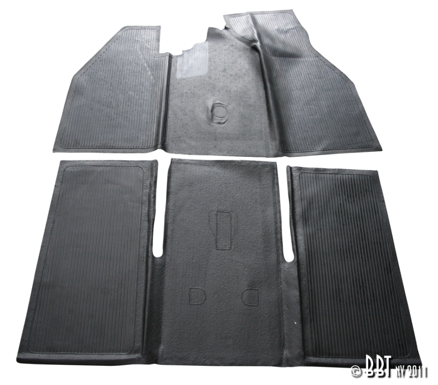 Beetle Rubber Floor Mat LHD 195867 Cool Air VW